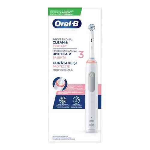 Электрическая зубная щетка Oral-B (Орал-Би) Professional Clean & Protect 3 тип 3772 арт. 1456090