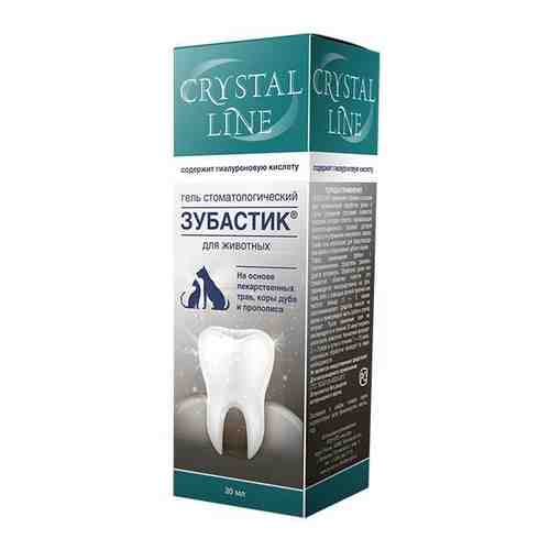 Гель стоматологический для животных Зубастик Crystal Line 30мл арт. 1606386