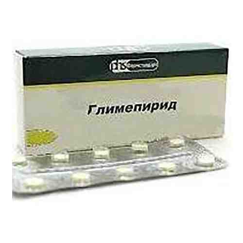 Глимепирид таблетки 4мг 30шт арт. 496941