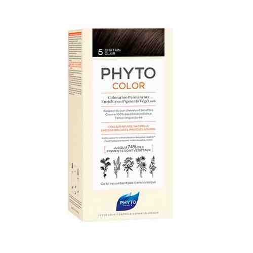 Краска-крем для волос Phyto Color Phyto/Фито тон 5 Светлый шатен арт. 2283422