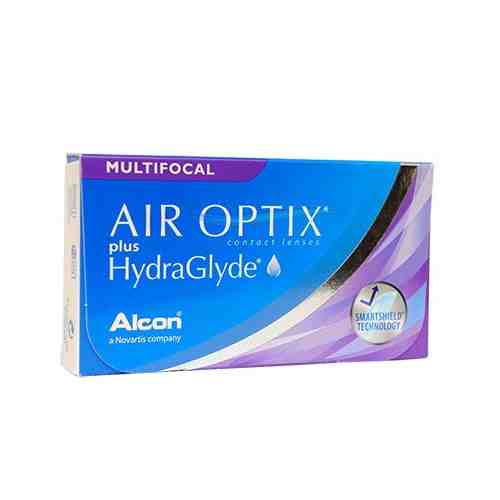Линзы контактные Air Optix plus HydraGlyde Multifocal 8,6, -4,50, L 3шт арт. 1574982