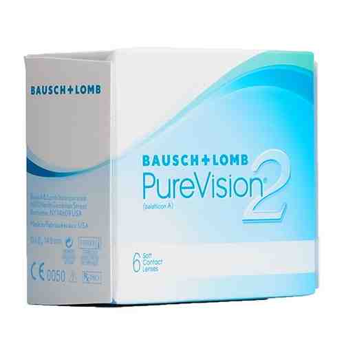 Линзы контактные PureVision 2 HD 8,6, -2,50 6шт арт. 1575434