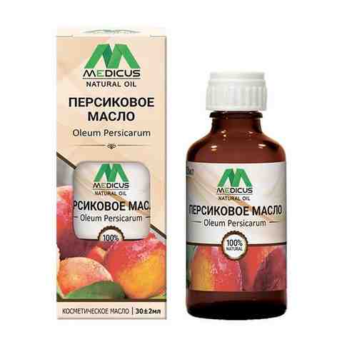Масло косметическое персиковое Medicus Natural oil 30мл арт. 1691960