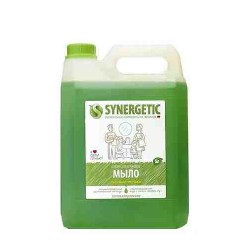 Мыло жидкое биоразлагаемое для мытья рук и тела Луговые травы Synergetic 5 л арт. 1424836