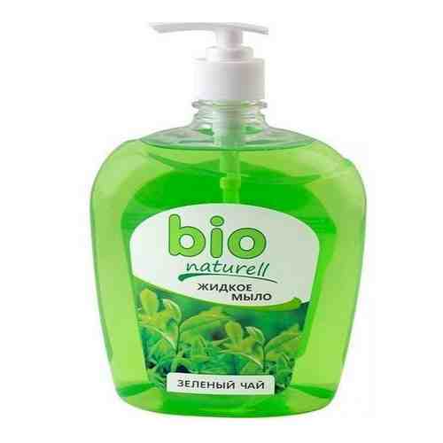Мыло жидкое с дозатором Зеленый чай Bio Naturell 1л арт. 1542370