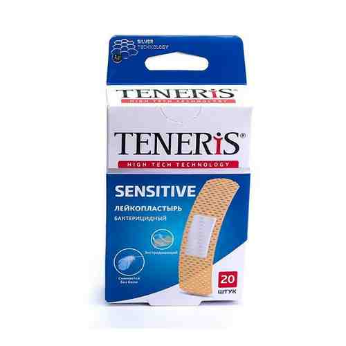 Пластырь бактерицидный на нетканой основе Sensitive Teneris/Тенерис 7,6см х 1,9см 20 шт. арт. 1420116
