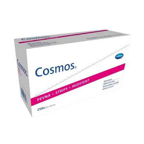 Пластырь полоски Cosmos/Космос Strips 2см х 6см 250 шт. арт. 518895