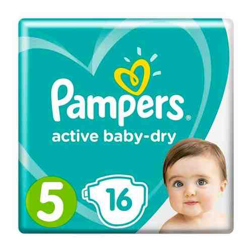 Подгузники Pampers (Памперс) Active Baby-Dry р.5 Junior 11-18 кг 16 шт. арт. 495693