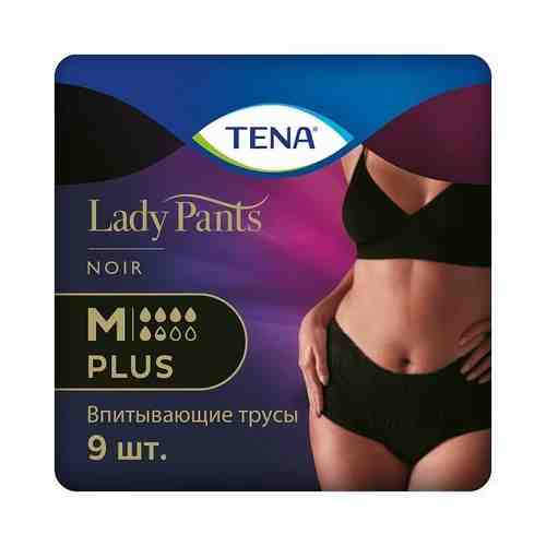 Подгузники впитывающие в форме трусов для женщин черные Plus Lady Pants Tena/Тена р.M 9шт арт. 2035284
