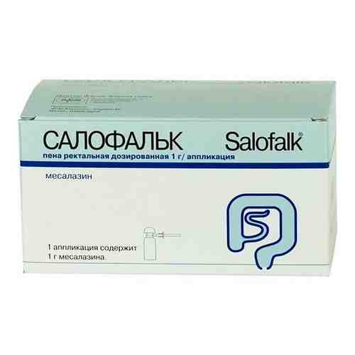Салофальк пена ректальная дозированная 1г/аппликация 83,1г арт. 496987