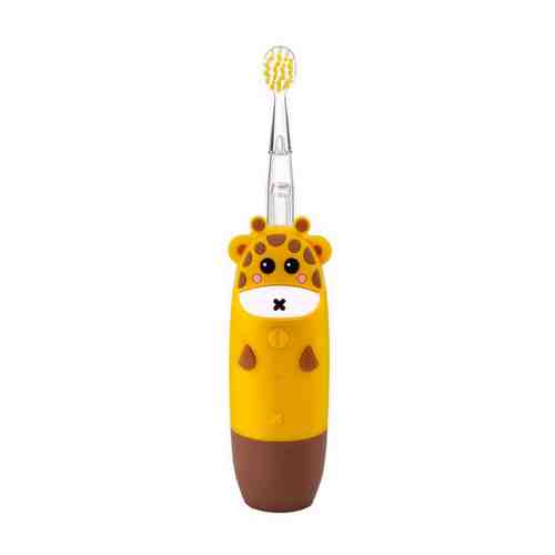 Щетка зубная электр. звуковая с питанием от аккум-ра RL025 для детей 1-5 лет цвет желтый Revyline арт. 1677680