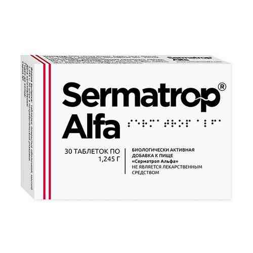 Серматроп Альфа таблетки п/о 1,245г 30шт арт. 2121180