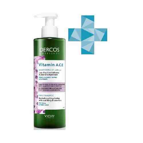 Шампунь Vitamin A, C, E для блеска волос Vichy/Виши Dercos Nutrients 250мл арт. 889073