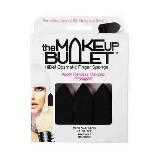 Спонж косметический упаковка с петлей The Makeup Bullet 3шт арт. 1481204