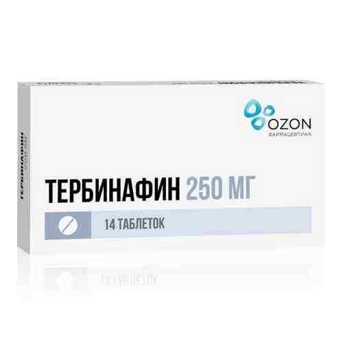 Тербинафин таблетки 250мг 14шт арт. 1648712