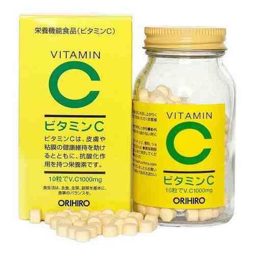 Витамин С Orihiro/Орихиро таблетки 0,29г 300шт арт. 1606614