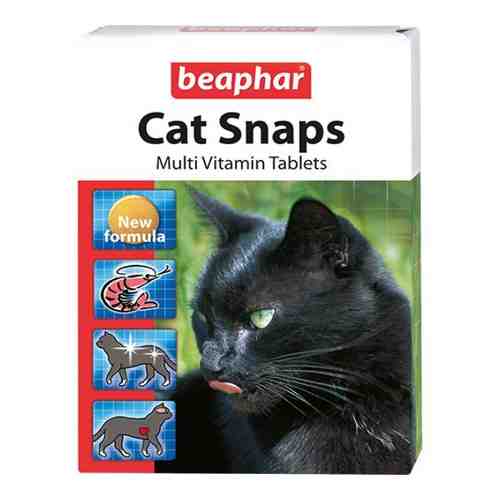 Витамины для кошек Cat snaps Beaphar/Беафар таблетки 75шт арт. 1606198