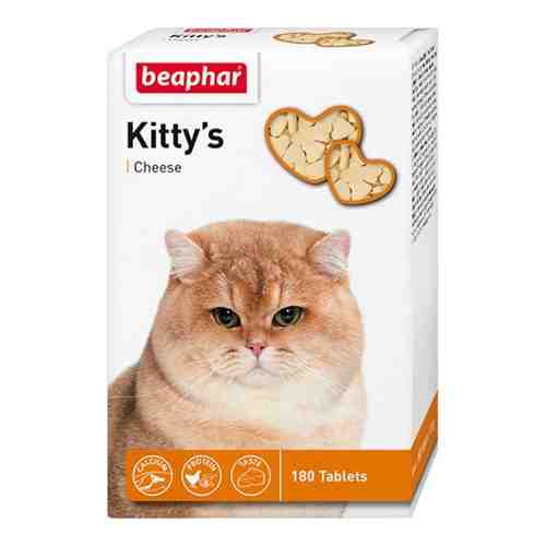 Витамины для кошек Kitty's+Cheese Beaphar/Беафар таблетки 180шт арт. 1606190