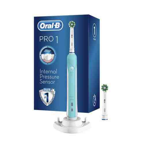 Зубная щетка электрическая Pro 1 CrossAction 3756 с зарядным устройством 3757 Oral-B/Орал-би арт. 2039290