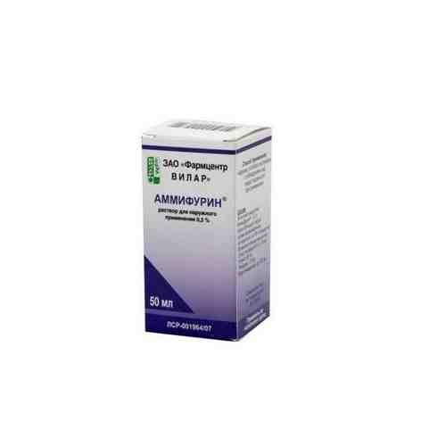 Аммифурин раствор для наружного применения фл. 0,3% 50мл арт. 752681