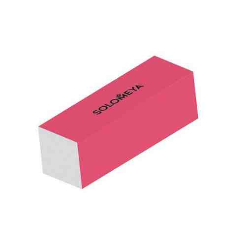 Блок-шлифовщик для ногтей розовый Solomeya 1734 арт. 1440104