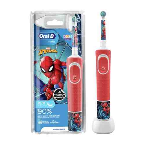 Детская электрическая зубная щетка Oral-B/Орал-Би от 3 лет Spiderman арт. 1606596