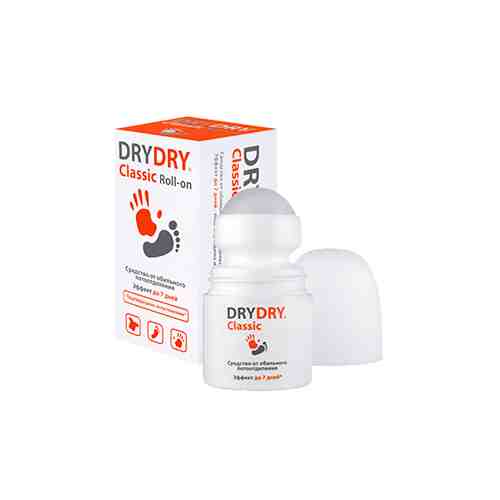Дезодорант Dry Dry (Драй Драй) антиперспирант от обильного потоотделения Classic Roll-on 35 мл арт. 683743