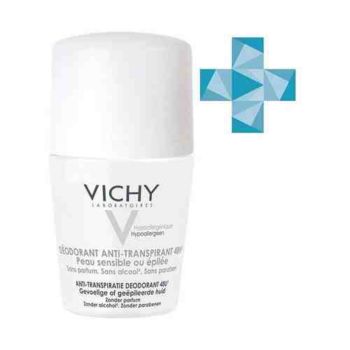 Дезодорант шариковый для очень чувствительной кожи 48 часов Vichy/Виши 50мл арт. 529317
