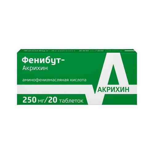 Фенибут-Акрихин таблетки 250мг 20шт арт. 994091