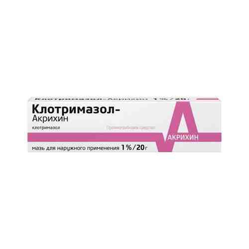 Клотримазол-Акрихин мазь 1% 20г арт. 499428