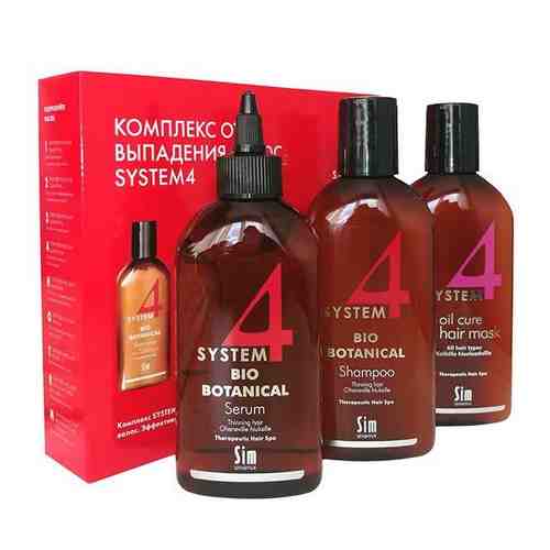Комплекс System 4 (Система 4) против выпадения волос шампунь 215 мл + маска 215 мл+ сыворотка 200 мл арт. 490315