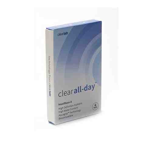 Контактные линзы R8.6 -02,50 Clear All-Day ClearLab 6шт арт. 2076604