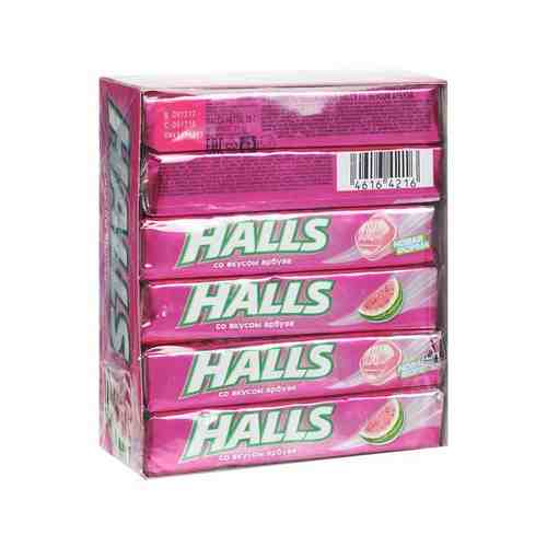 Леденцы Halls (Холлс) со вкусом арбуза 12 упак. арт. 491989