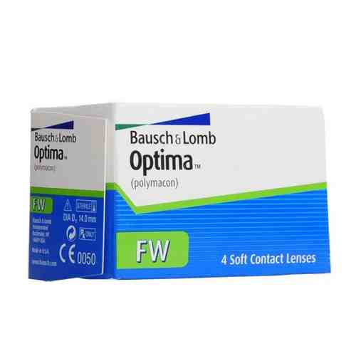 Линзы контактные Optima FW 8,7, -3,00 4шт арт. 1575400