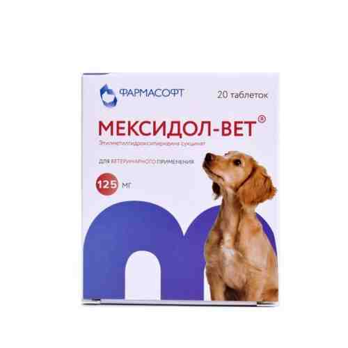 Мексидол-вет таблетки для ветеринарного применения 125мг 20шт арт. 1574372