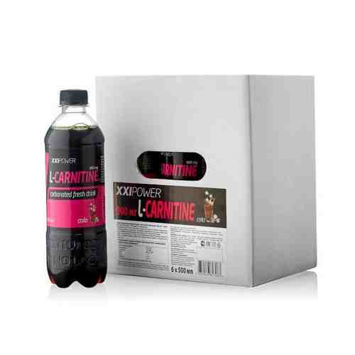 Напиток с L-карнитином кола газированный XXI 500мл 6шт арт. 1431372