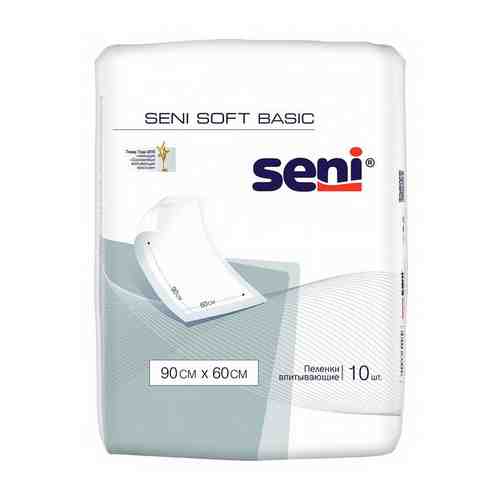 Пеленки Seni (Сени) Soft Normal впитывающие 90x60 см. 10 шт. арт. 567486