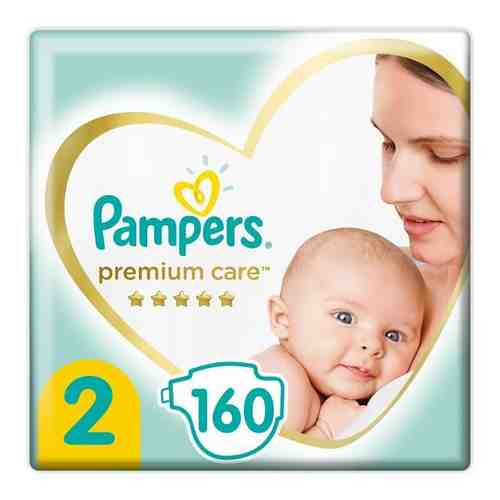 Подгузники для мальчиков и девочек Premium Care Pampers/Памперс 4-8кг 160шт арт. 1296994