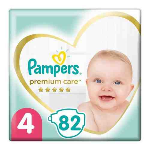 Подгузники Pampers (Памперс) Premium Care 9-14 кг, размер 4, 82 шт. арт. 1107355