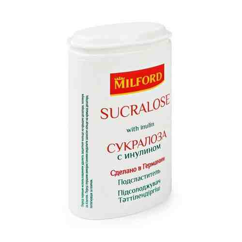 Подсластитель (заменитель сахара) сукралоза с инулином таб. в дозаторе Милфорд 370шт арт. 1680600