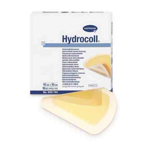 Повязки гидроколлоидные самофиксирующиеся стерильные Hydrocoll/Гидроколл 10см х 10см 10шт арт. 1631170