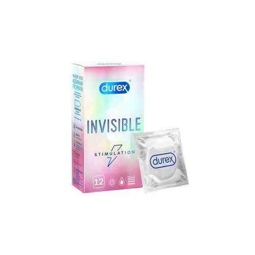 Презервативы Invisible Stimulation Durex/Дюрекс 12шт арт. 2166222