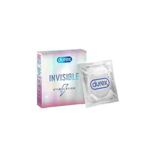 Презервативы Invisible Stimulation Durex/Дюрекс 3шт арт. 2166224
