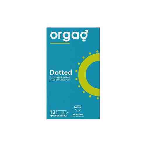 Презервативы Orgao (Оргао) с пупырышками, прозрачные 52 мм 12 шт. арт. 1223053
