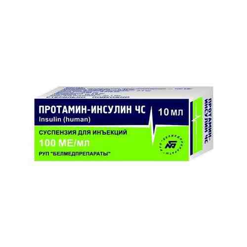 Протамин-Инсулин ЧС сусп. для п/к введ. 100 МЕ/мл фл.10мл арт. 582617