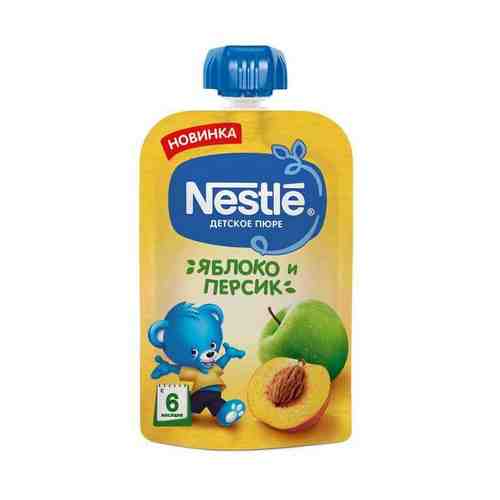 Пюре Яблоко Персик Nestle/Нестле 90г арт. 1661750