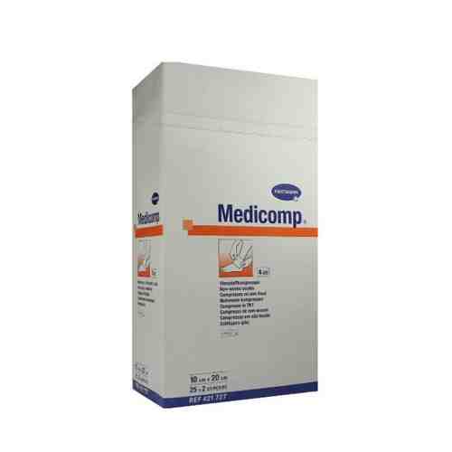 Салфетки стерильные Medicomp/Медикомп 10х20см 25шт 2уп арт. 1173347