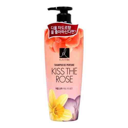 Шампунь парфюмированный для всех типов волос kiss the rose Elastine/Эластин 600мл арт. 1123243