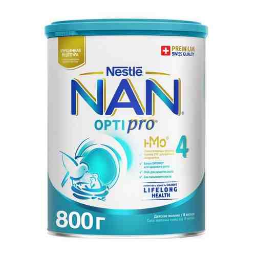 Смесь сухая молочная Nan/Нан 4 Optipro 800г арт. 1683444