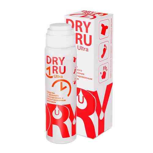 Средство Dry RU (Драй Ру) от обильного потоотделения с пролонгированным действием Ultra 50 мл арт. 519307